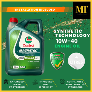 MT Castrol Magnatec 10W-40 4L Synthetic Technology Engine Oil API SP ACEA A3/B4 - Petrol and Diesel