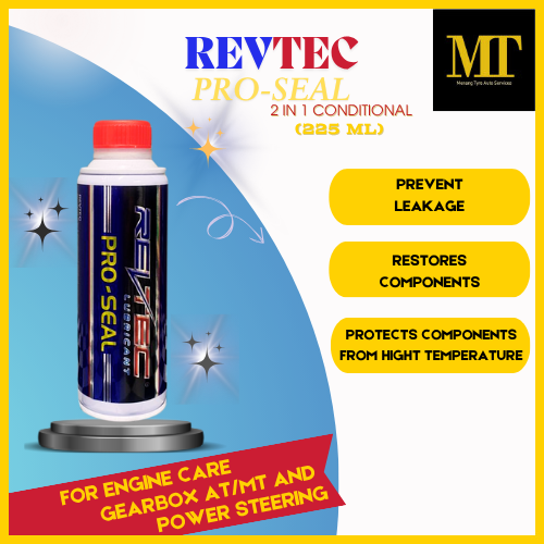 MT [READY STOCK] REVTEC Pro Seal (2 IN 1 Conditional) 225 ML CVT & ATF Care Car T