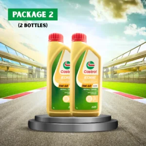 CASTROL EDGE 5W40 (1 LITRE) x 2 Bottles