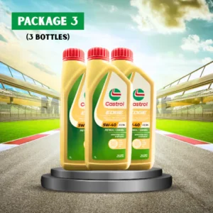 CASTROL EDGE 5W40 (1 LITRE) x 3 Bottles