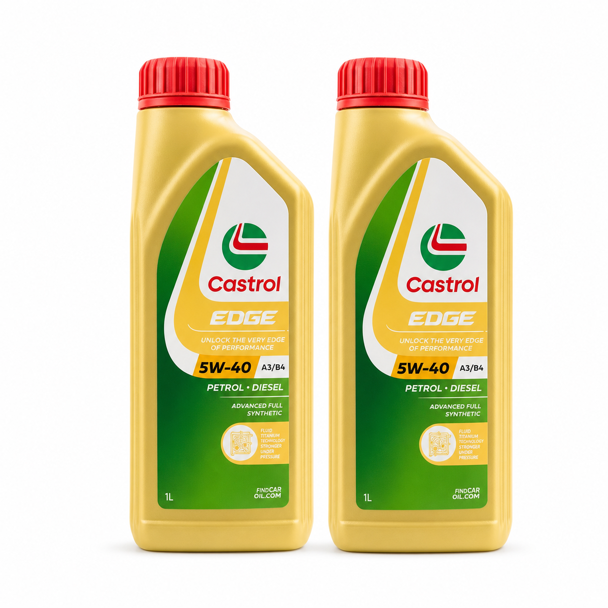 CASTROL EDGE (1L) x2 Bottles